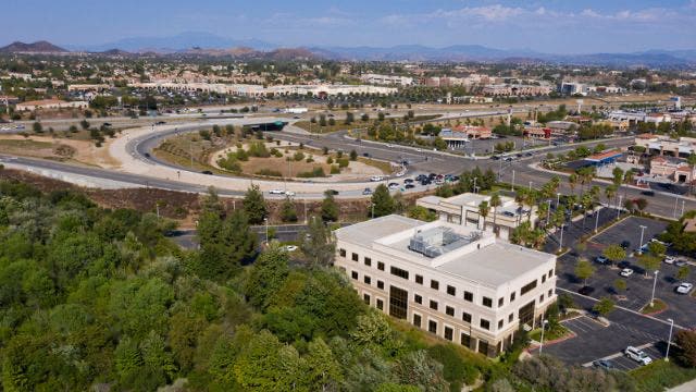 Murrieta CA aerial view