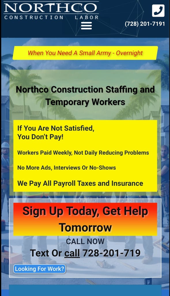 New website Northco Skilled Staffing